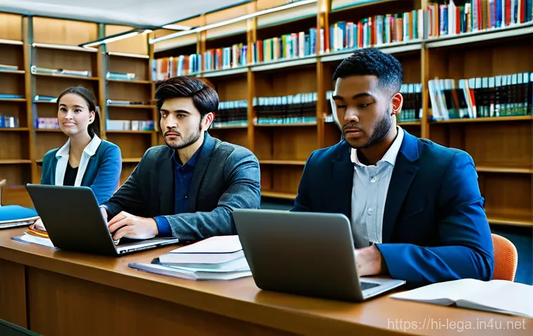 법무사 초보자 추천 강의 리스트 - **Prompt 1: Aspiring Legal Professionals in a Study Environment**
    A vibrant and diverse group of...