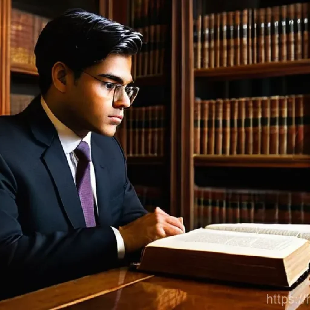 법무사로서 성공하는 방법 - **Prompt 1: The Diligent Young Legal Professional**
    "A determined young lawyer, of South Asian d...