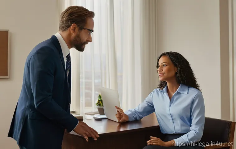 법무사로서 성공하는 방법 - **Prompt 2: The Modern, Tech-Savvy Advocate**
    "A contemporary female lawyer, of Indian ethnicity...