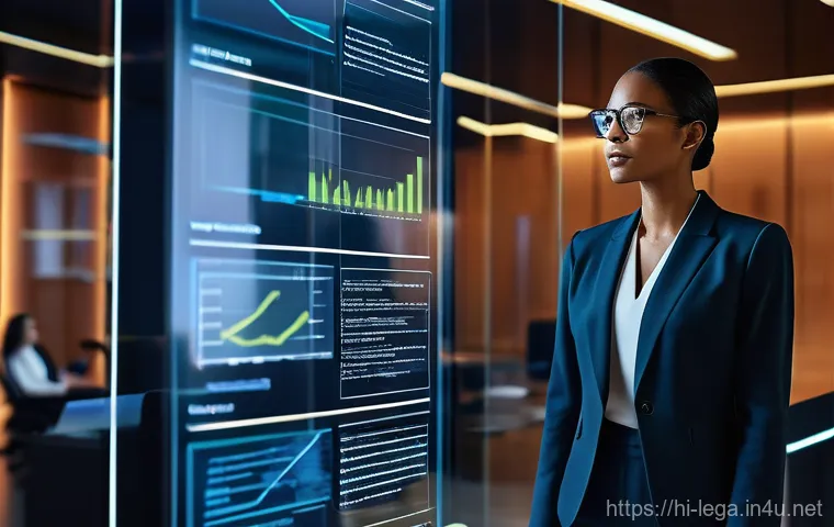 법무사 경력직 구인 정보 - **Prompt:** A diverse, professional female lawyer in her late 30s, dressed in a sharp business suit,...