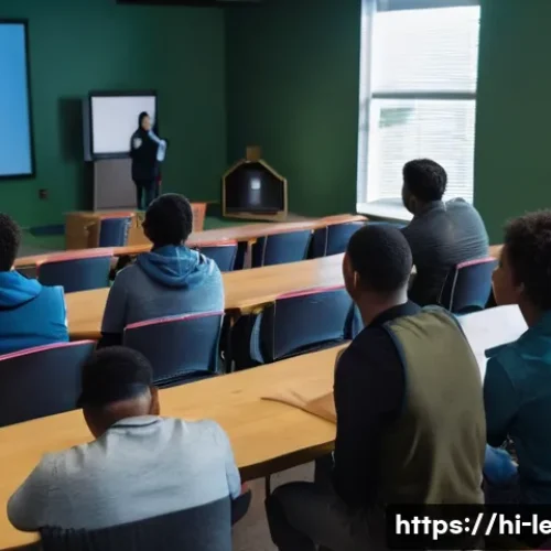 법무사 업무에서 자주 쓰는 용어 - **Prompt:** "A diverse group of adults and responsible young adults (15+) gathered in a well-lit com...